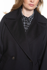 ДВУБОРТНОЕ ПАЛЬТО ИЗ ШЕРСТИ