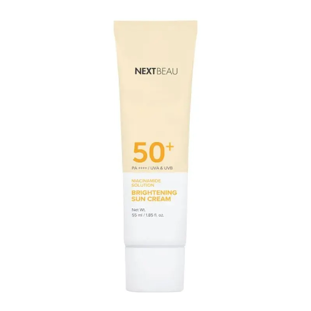 NEXTBEAU Brightening Sun Cream Niacinamide SPF50+ Солнцезащитный крем для лица