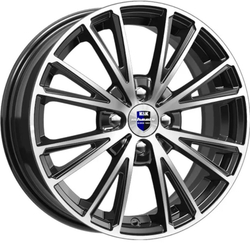 K&K Меандр 6x16 4x100 ET 41 Dia 60.1 (алмаз черный)