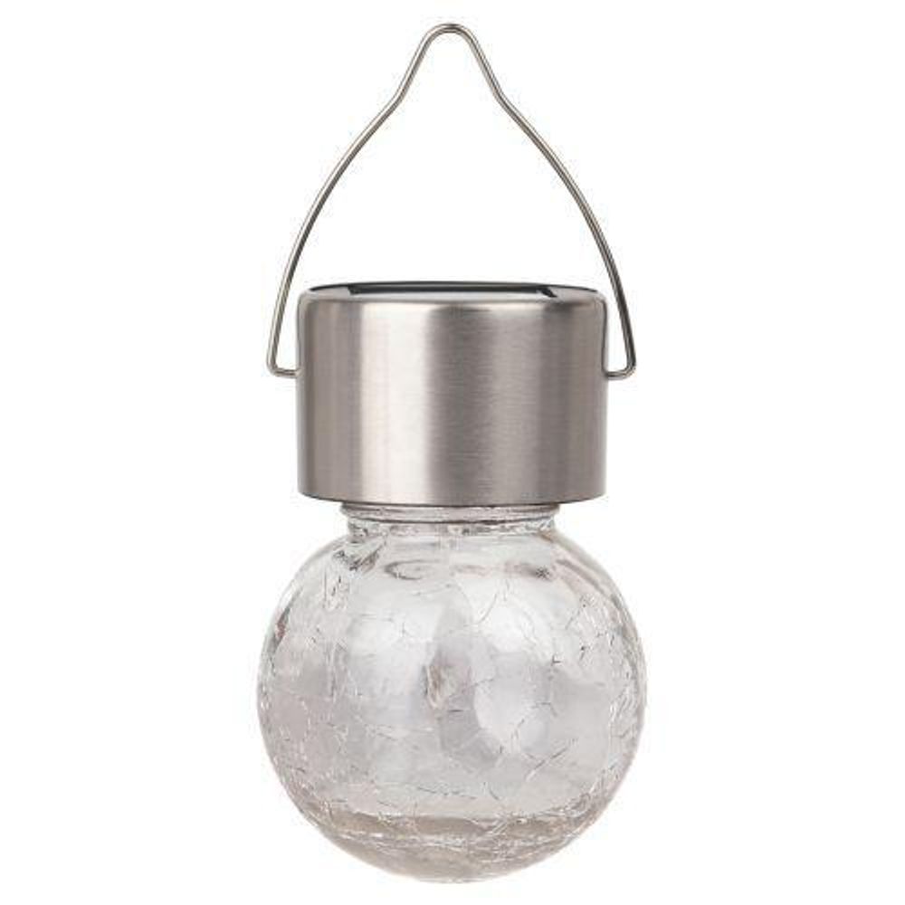 Светильник светодиодный ERASF22-32 "Лампочка" уличный подвесной на солнечн. батарее ЭРА Б0053384