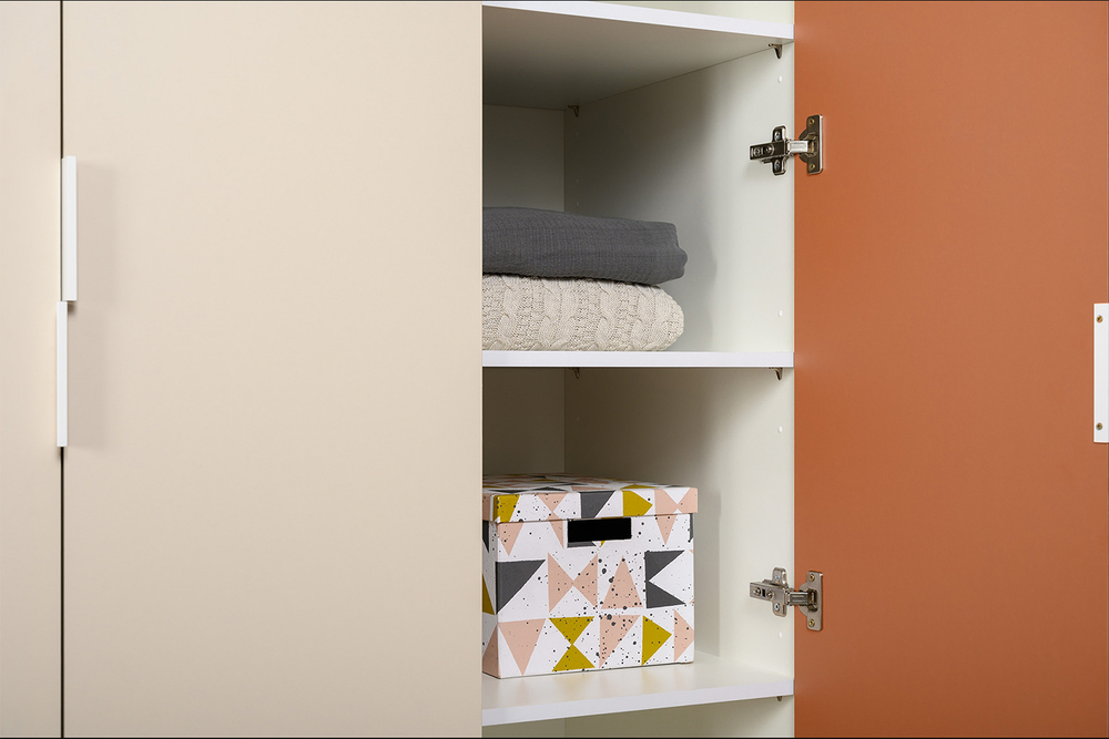 Шкаф Марвэл 16.317.03, Белый, Сатин, Плэйн, Безмолвная пустыня