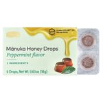 Comvita, Manuka Honey Drops, перечная мята, 6 капель, 18 г (0,63 унции)