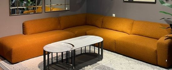 Модульный диван Bliss TELAS, MOD INTERIORS цвет оранжевый