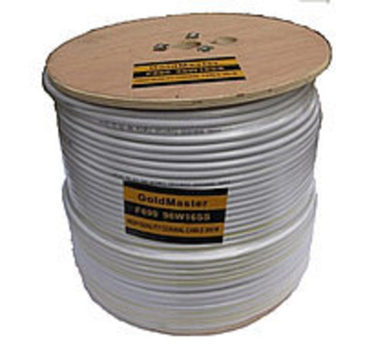 Коаксиальный кабель GOLDMASTER F690 96B16SS 305 м  черный