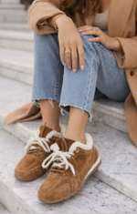 Зимние кеды в двойным шнурком SUSHI