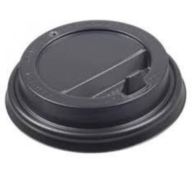 Крышка для стакана бум черная TLS-90 с закр питейником 100/1000