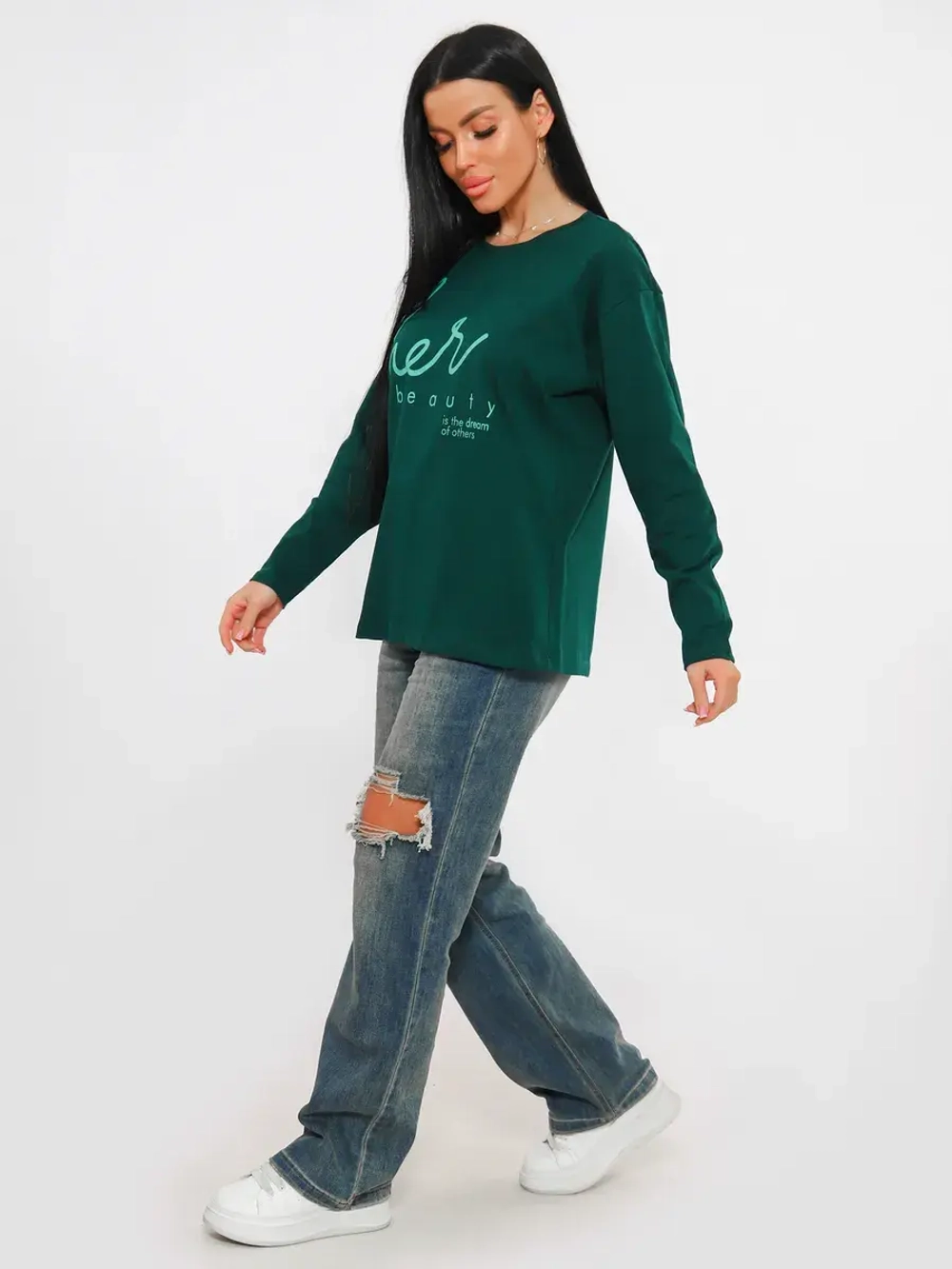 Лонгслив большие размеры