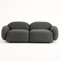 Дизайнерский модульный диван BLOB grey