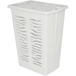 Корзина для белья Rambai 30л 37,7*26,1*49,2см светло-серый