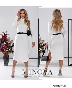 Платье 687-молочный Minova