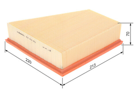 BOSCH - 1457433575-BOC - Air Filter