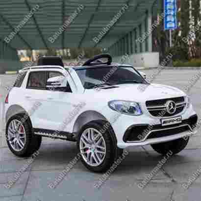 Детский электромобиль "Мерседес AMG" белый, стандартная комплектация