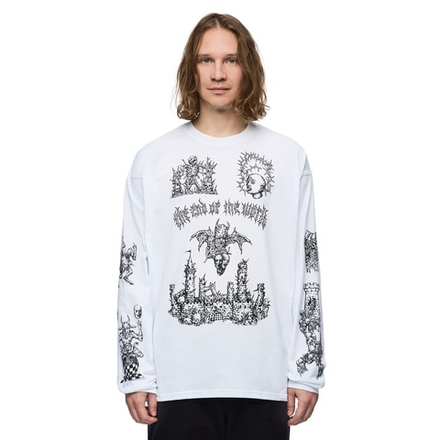 Лонгслив ВОЛЧОК KAPLYA Белый