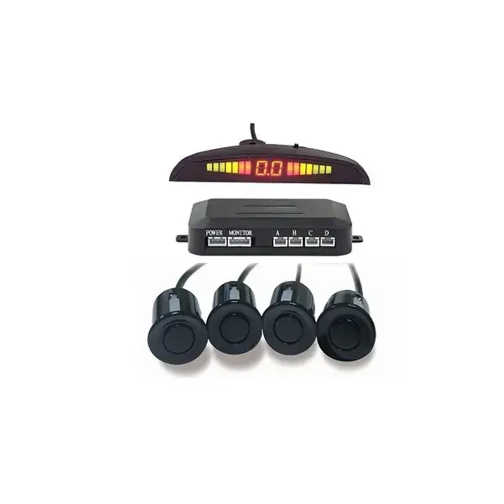 Радар парковочный (парктроник) 4 датчика CENTURION (BS-410 Black) черный