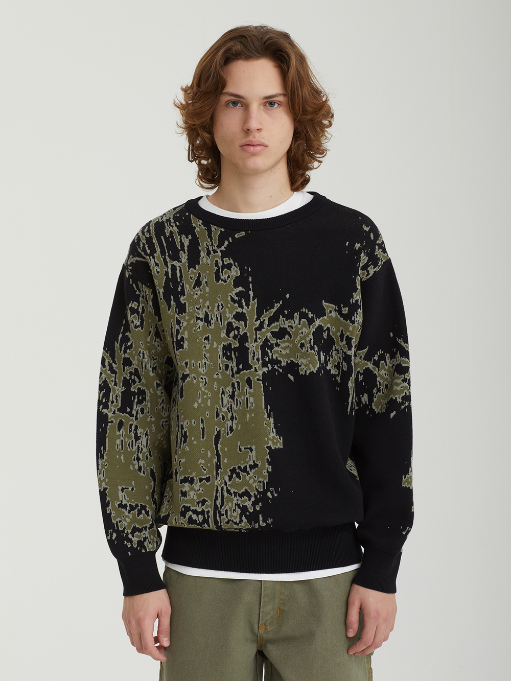 Мужской Свитер Forest Jacquard