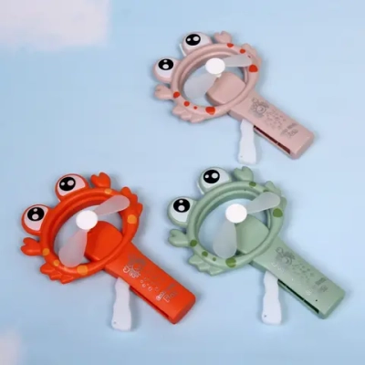 Вентилятор «Крабик» 18 см, микс цветов