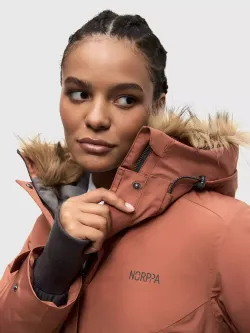 Парка женская JIMARA NORPPA сиенна