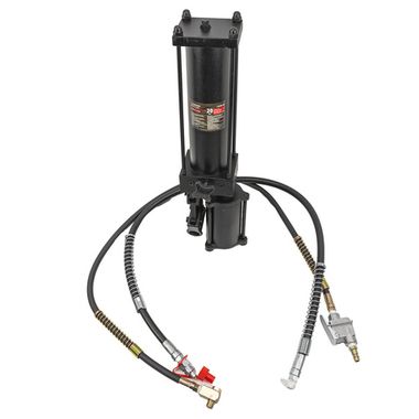 Станция гидравлическая с пневмоприводом для пресса 20т (объем масла - 0.9л, давление - 630 bar ) Forsage F-0100-4B