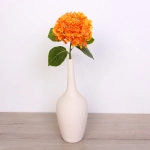 Цветок искусственный «Natur» 63см Гортензия оранжевая