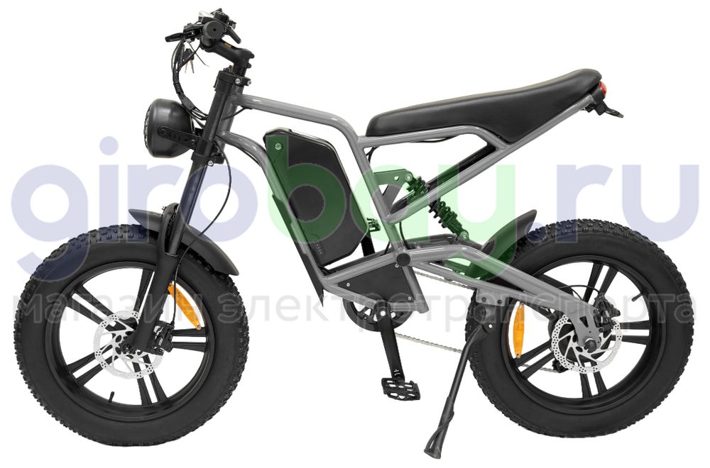 Электровелосипед IKINGI S6 PRO (60V/23Ah) - Серый фото фото №2