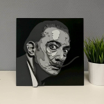 Сальвадор Дали от SamCraft - сборная объемная картина из дерева своими руками, покрась, собери и склей