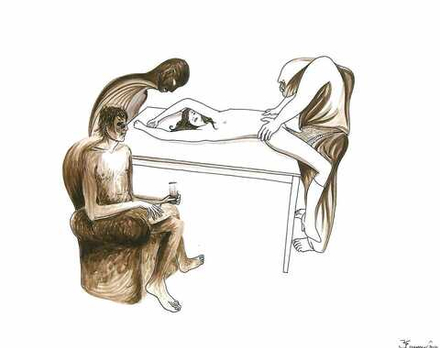 Eric Ecrement (род. 1965) - эротическое искусство французского художника