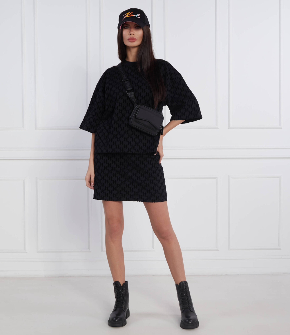 тощие allover flock Karl Lagerfeld - черный(226W1812)