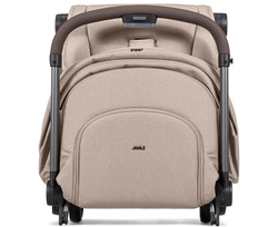 Коляска 2 в 1 Joolz Aer 2 с бампером Sandy Taupe/Mid Brown Carbon