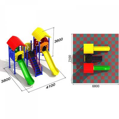 Детская площадка «Водяной Поток»