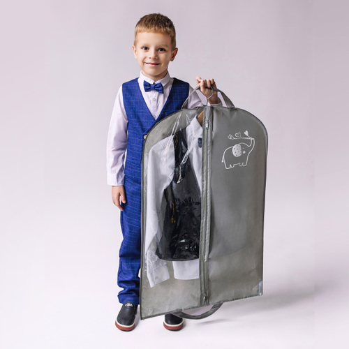 Детский чехол с окном 80х50. Слоник