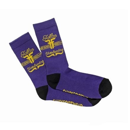 Носки Fallen PURELY SOCK - PURPLE / BLACK