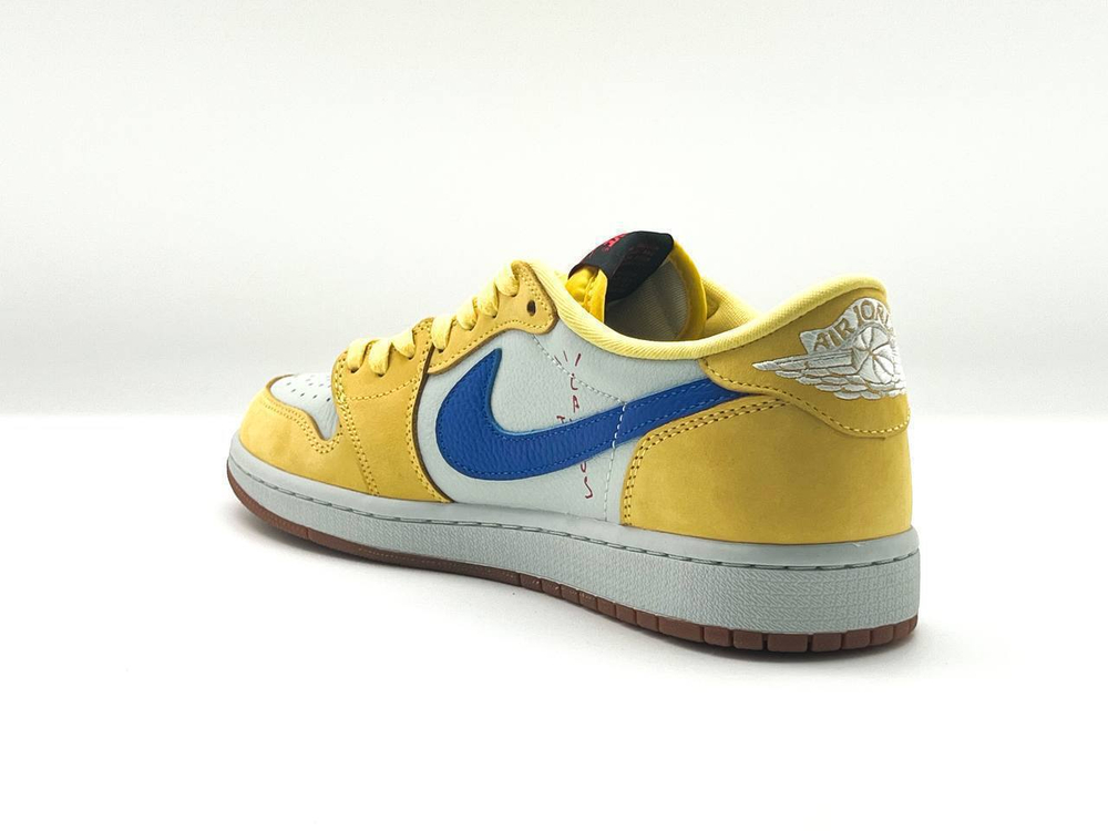 Кеды Nike Travis Scott & Air Jordan 1 Low " Canary"