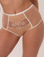 Трусы Subtille Patricia Beige слипы высокие (бежевый)