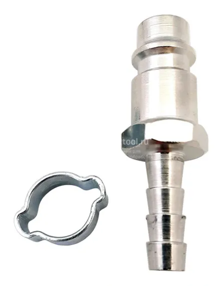 Разъемное соединение Fubag рапид (штуцер) на елочку 6 мм в блистере