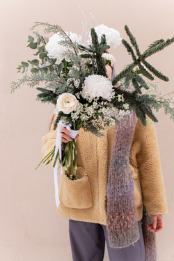 Зимний букет "snowfall"