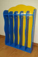 Полотенечница фигурная №1 для рук на 5 ячеек