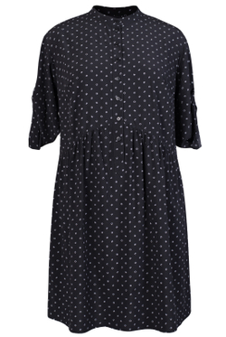 Платье женское 1854ЮП, чёрный алфавит #176Чёа051854ЮП