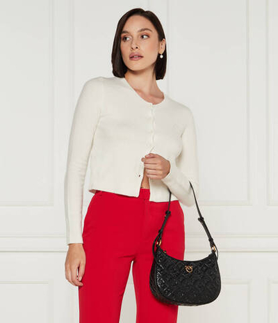 Кожаная сумка хобо HALF MOON MINI Pinko - черный(102790 A1YB)