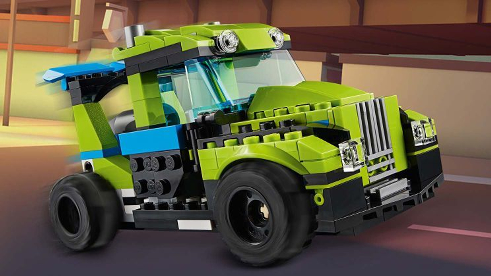 LEGO Creator: Суперскоростной раллийный автомобиль 31074 — Rocket Rally Car — Лего Креатор Создатель