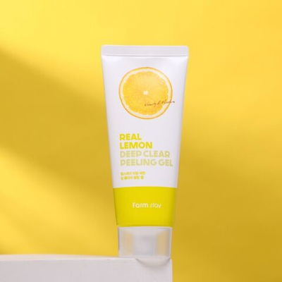 Пилинг-гель для лица с экстрактом лимона - 100 мл.