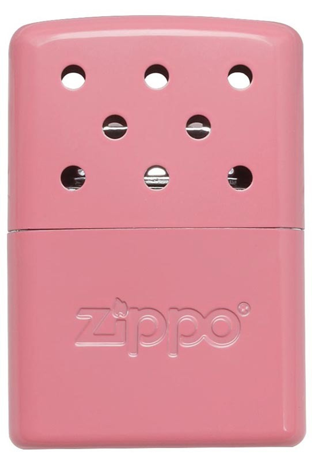 Легендарная классическая американская каталитическая грелка для рук ZIPPO Pink ™ розовая матовая из стали ZP-40363