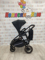 Коляска модульная Farfello Liberty 3в1 Black magic