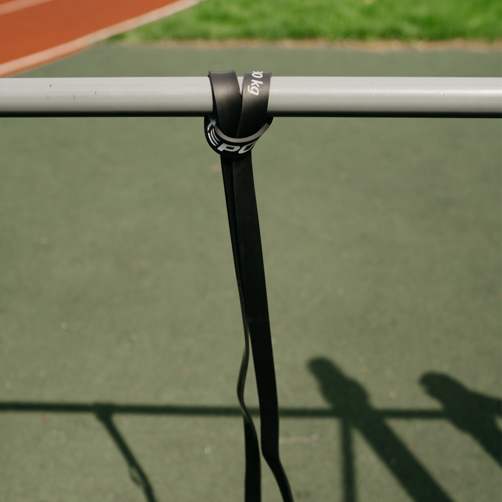 ITEX SPORT силовая лента, эспандер ленточный черный (сопротивление 10-30 кг), оптом