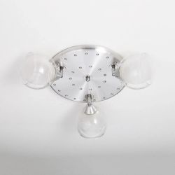 Citilux Самба CL158132 Люстра с поворотными плафонами Алюминий Хром