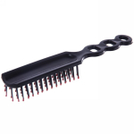 Расческа массажная «Эстетика», цвет черный, 18*2,5*2,5 см СУПЕР ЦЕНА!