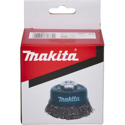 Щетка Makita 75 мм проволочная чашечная   D-77453