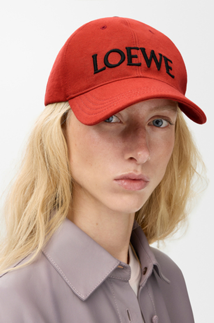 Loewe Кепка из хлопка, красный