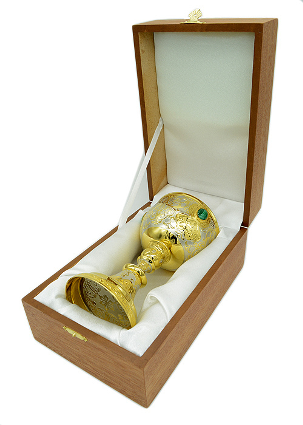 Кубок " Роскошный малахит" (Златоуст)