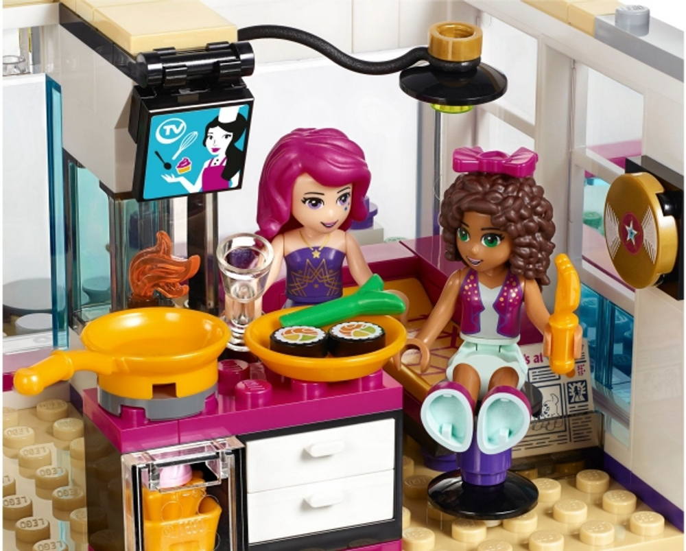 LEGO Friends: Поп-звезда: Дом Ливи 41135 — Livi's Pop Star House — Лего Френдз Друзья Подружки