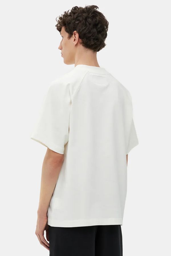 Футболка свободная плотная белая - фото 3